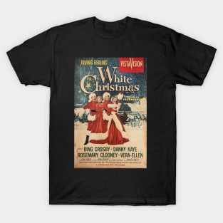 Vintage White Christmas Memories T-Shirt